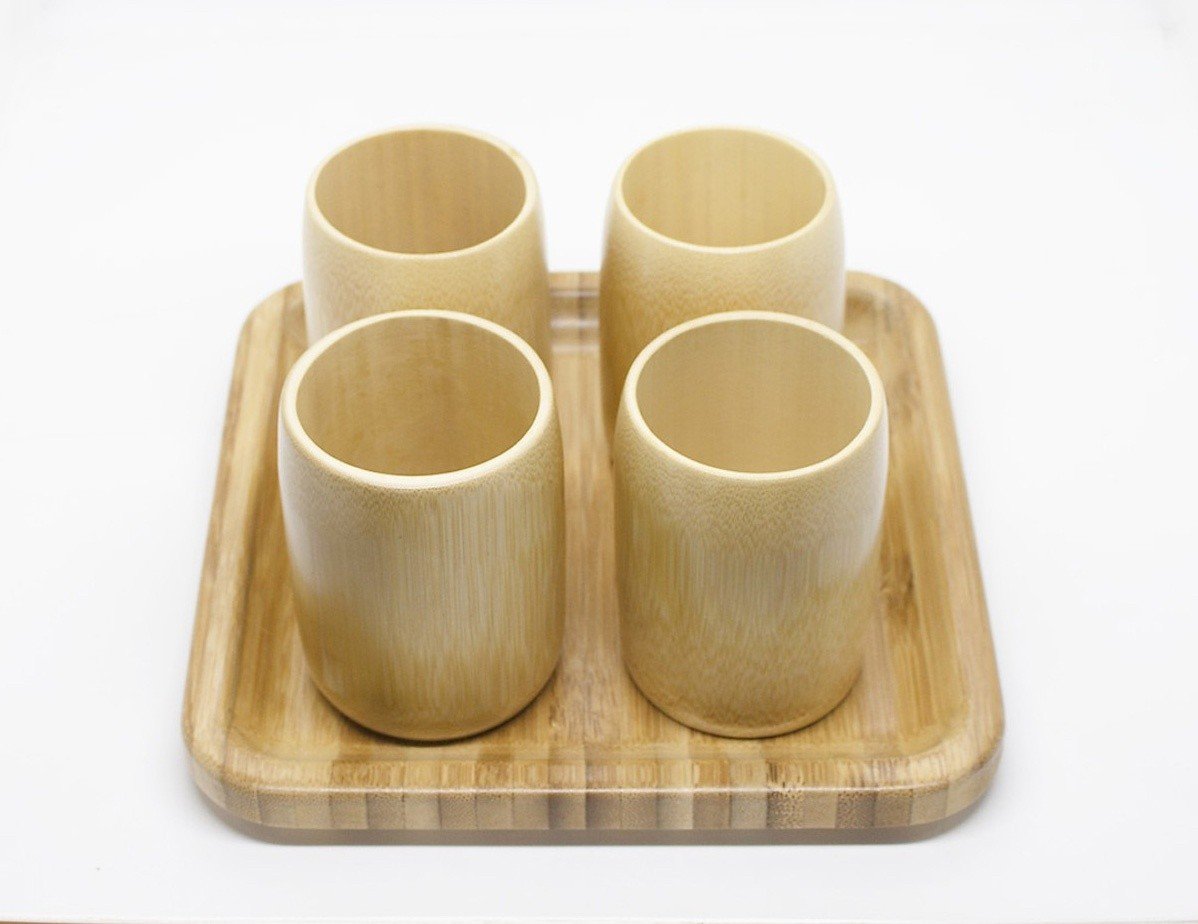 Bamboo Tray Set