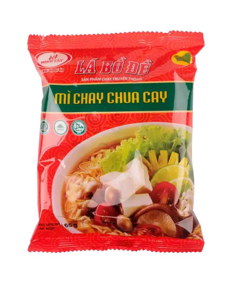 Instant Ramen Noodles Hot & Sour Flavor