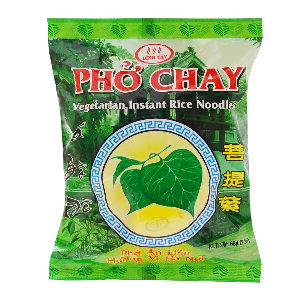 La Bo De Vegetarian Instant Pho Rice Noodles Vegetable Flavor