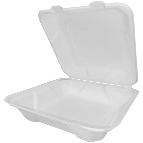 Box Square Bagasse (30oz)